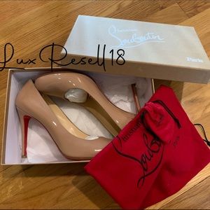 Christian Louboutin Simple Pump 100 Patent Calf